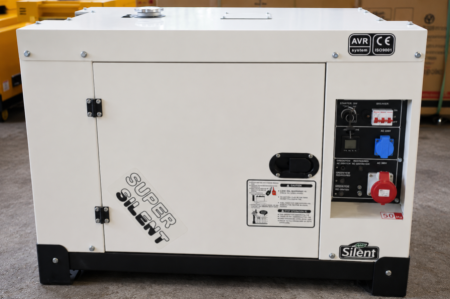 ДИЗЕЛЬНЫЙ ГЕНЕРАТОР GS14A-S ВОЗДУШНОГО ОХЛАЖДЕНИЯ МОЩНОСТЬЮ 10KW , В ШУМОЗАЩИТНОМ КОЖУХЕ В КОМПЛЕКТ
